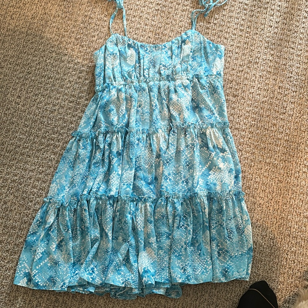 Buddy Love beach cover up or cute dress for a hot summer day! Size medium.